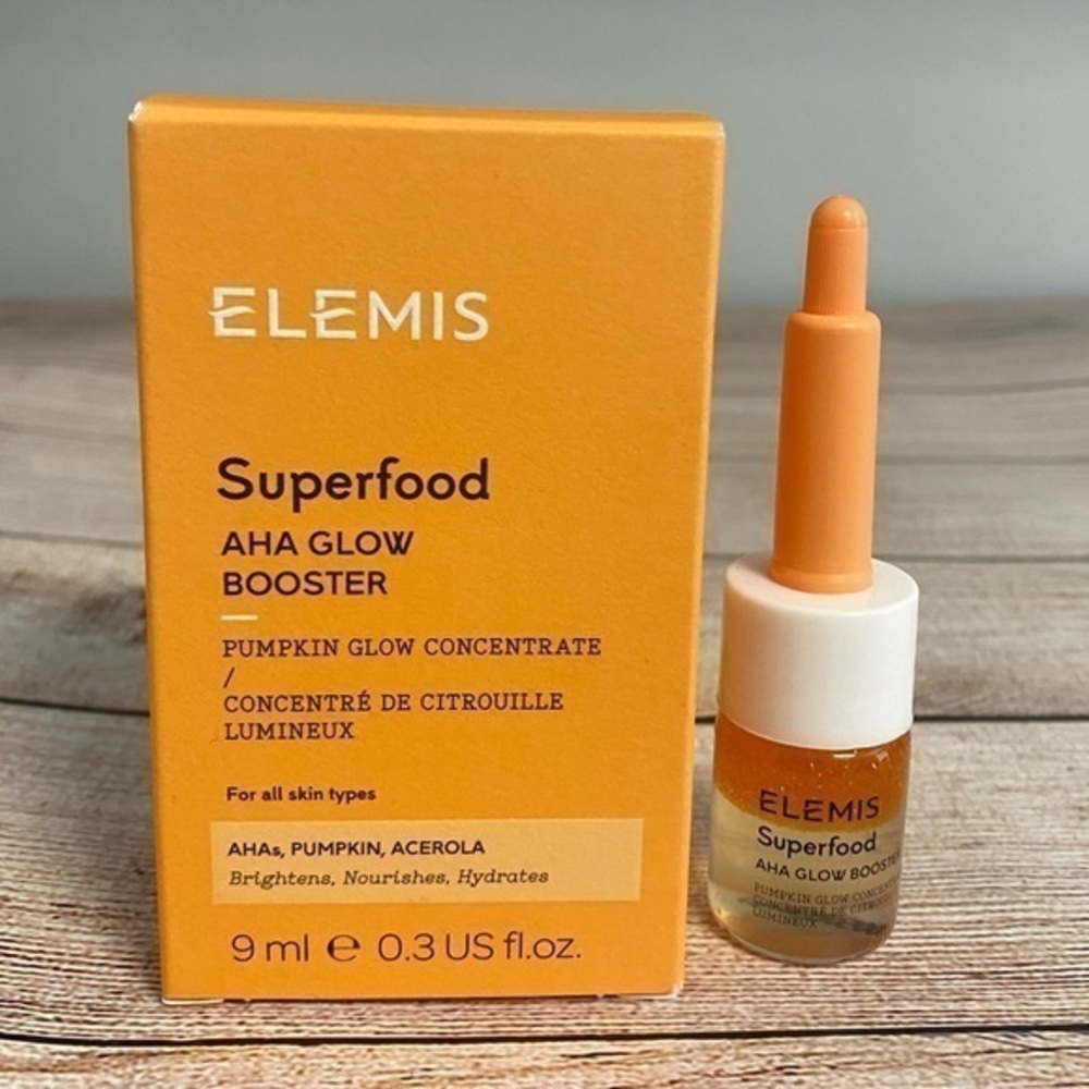 Elmis Superfood AHA Glow Booster Pumpkin glow concentrate